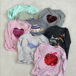 Crewcuts Long Sleeve Tops Bundle - Assorted Colors
